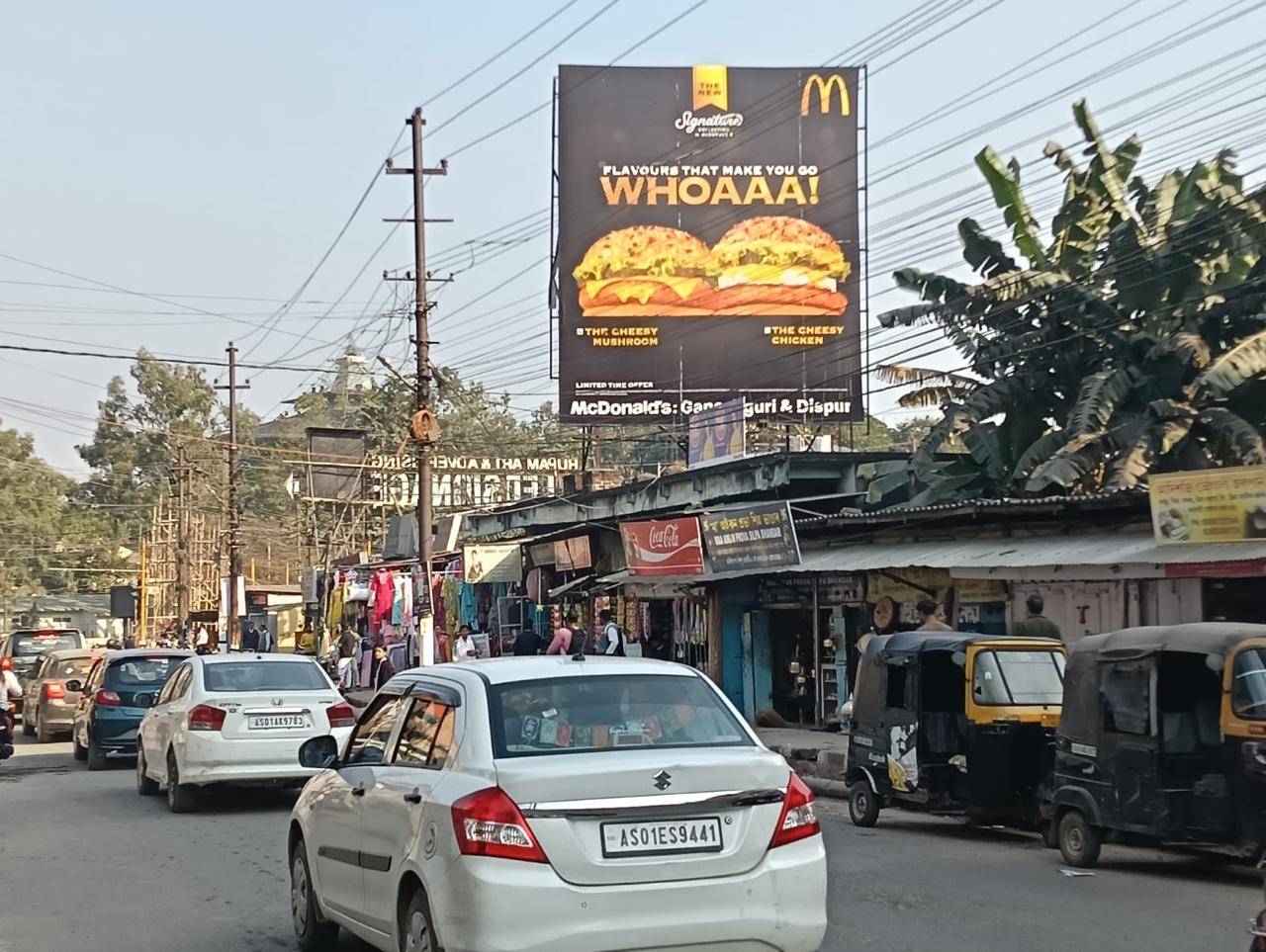 Billboard Advertising in Guwahati prime location